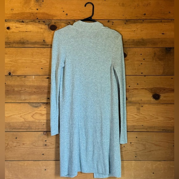 Pale Blue Ribbed Cardigan - Picture 2 of 4